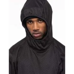 686 Mission Grid Fleece Hoodie 10 686 Mission Grid Fleece Hoodie -Rossignol Shop 2023 mns mission grid fleece hoody blk M2WLAY02 BLK 3