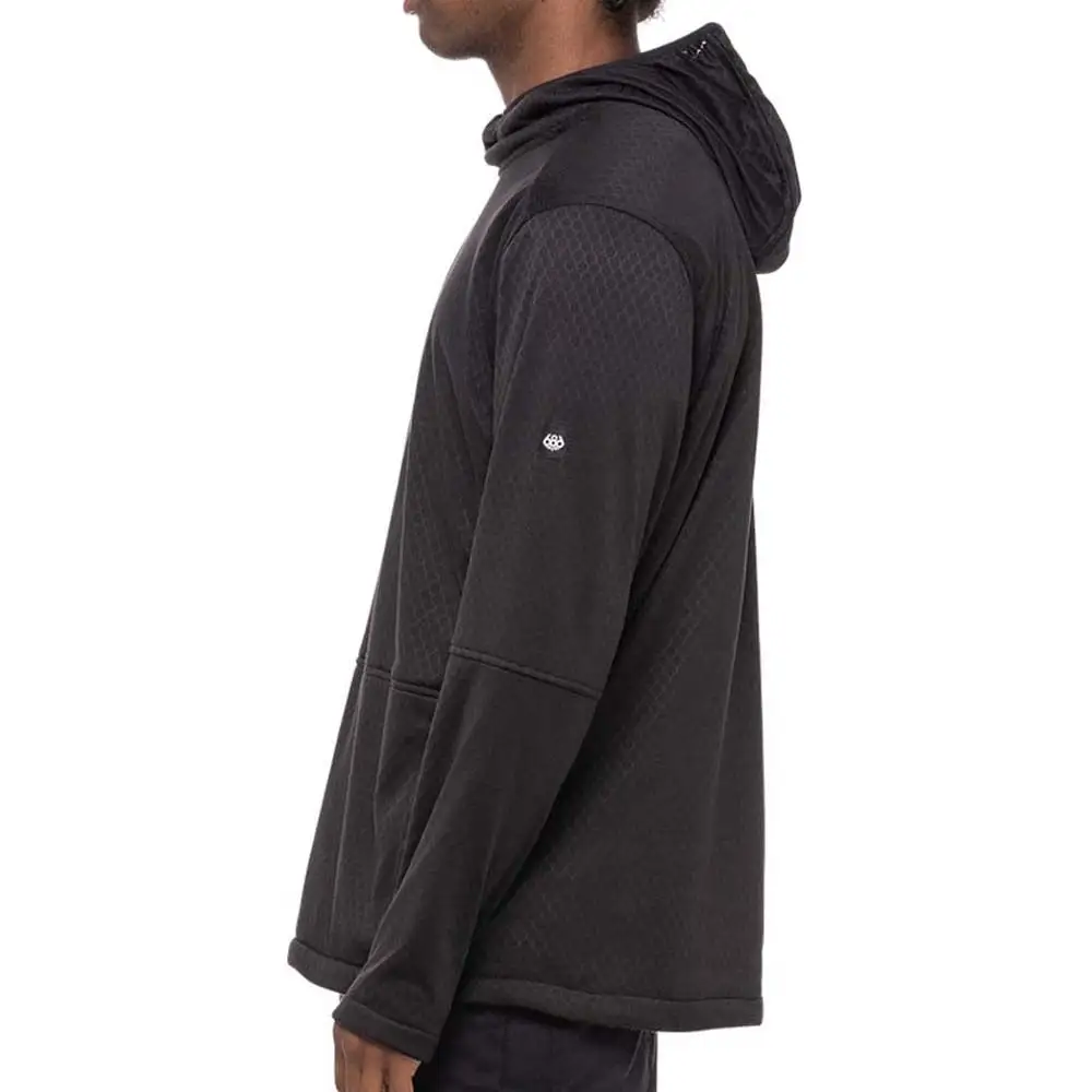 686 Mission Grid Fleece Hoodie 4 686 Mission Grid Fleece Hoodie - Image 2