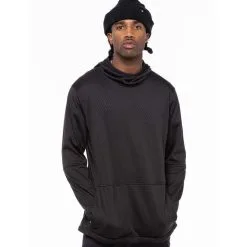 686 Mission Grid Fleece Hoodie 11 686 Mission Grid Fleece Hoodie -Rossignol Shop 2023 mns mission grid fleece hoody blk M2WLAY02 BLK 5