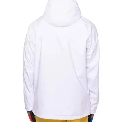 686 Waterproof Hoodie -Rossignol Shop 2023 mns waterproof hoody wht M2WCST03 WHT 3
