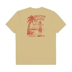 Brixton Good Time S/S Tee -Rossignol Shop GOODTIMESSTAILOREDTEESTRAWBACK