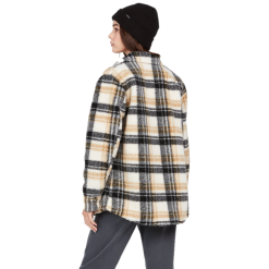 Volcom Silent Sherpa Jacket - Womens -Rossignol Shop SilentSherpa hazelnut 2