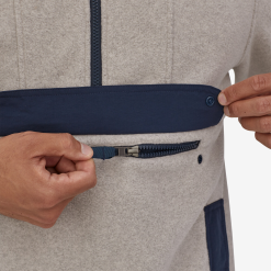 Patagonia Synchilla Fleece Anorak -Rossignol Shop Synch Anorak oatmeal 4