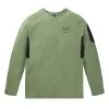 Burton AK Baker Power Stretch Fleece Crewneck Jumper -Rossignol Shop bakerpowerstretchhedgegreen