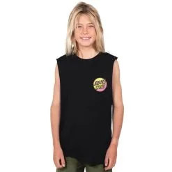 Santa Cruz Contra Dot Pop Singlet - Kids
