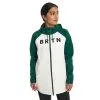 Burton Crown Weatherproof Long Full-Zip Fleece - Womens -Rossignol Shop crownlongbotanicalwhite
