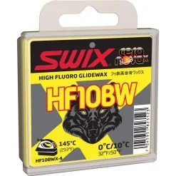 Swix HF 10 BWX Black Wolf High Fluoro Wax