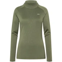 Kjus Moment Midlayer Turtleneck - Womens -Rossignol Shop moment midlayer turtleneck womens intensive green 1