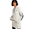 Burton Oak Long Pullover Hoodie - Womens -Rossignol Shop oaklongwhite