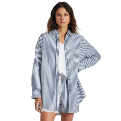 Brixton Sidney Oversized L/S Tee - Womens 9 Brixton Sidney Oversized L/S Tee - Womens -Rossignol Shop sidneyls navy 2