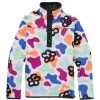 Burton Spark Fleece Anorak - Kids -Rossignol Shop sprkfleesefloramirage